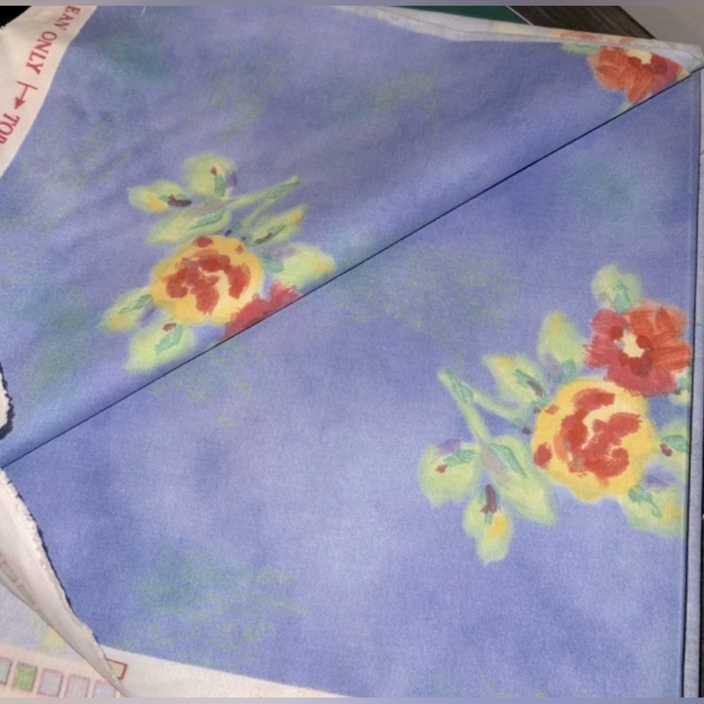 1 Yard of Anna French “Violet” Fabric 1997 Printed in England